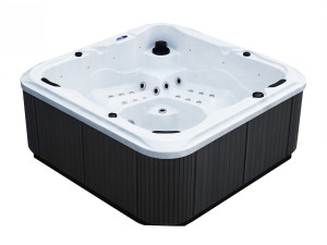 Led Spa "Ornella" - 5 Plätze - 2.15 x 2.15 x 0.88 m