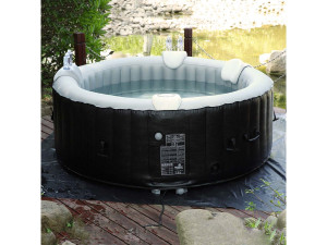 Kopfstützen 2er-Set und 1 Getränkehalter für Whirlpool 2