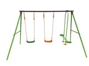 Spielgerüst aus Stahl "Leo" - 1,96 m - 3 Elemente