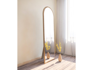 Holzspiegel "Emma" - 50 x 160 cm - Braun 2