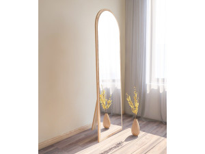 Holzspiegel "Emma" - 50 x 160 cm - Beige 2