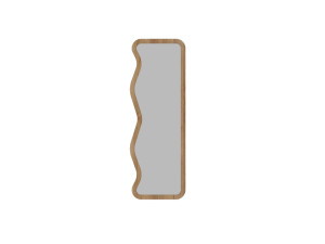 Holzspiegel "Asel" - 50 x 160 cm - Beige