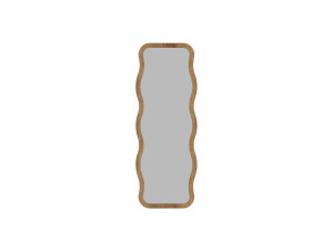 Holzspiegel "Aror" - 50 x 160 cm - Beige
