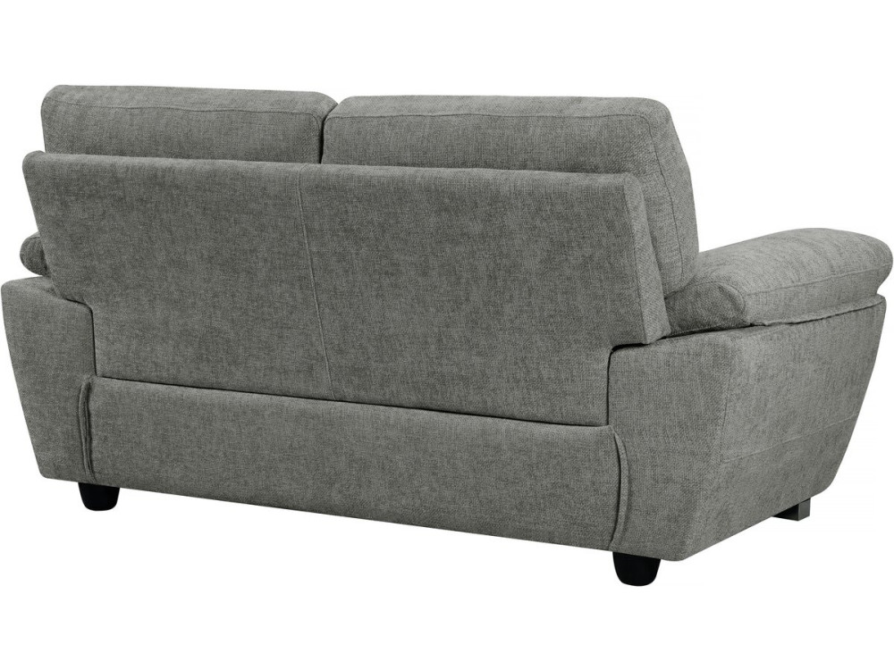 Stoffsofa „Dallas“ - 169 x 88 x 90 cm - 2-Sitzer - Grau