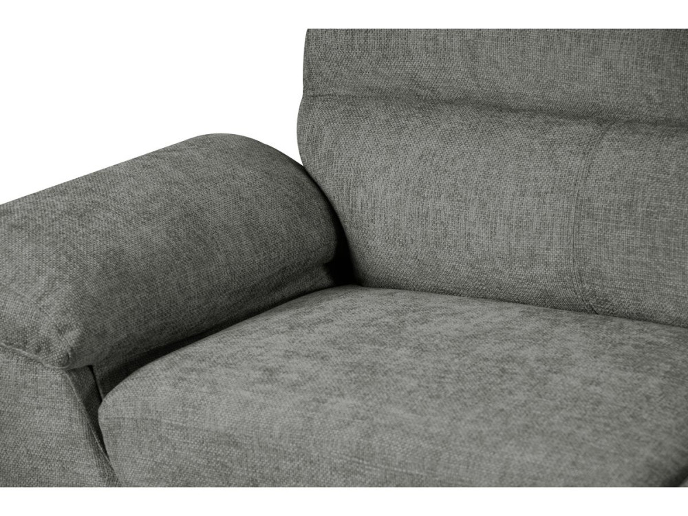 Stoffsofa „Dallas“ - 169 x 88 x 90 cm - 2-Sitzer - Grau