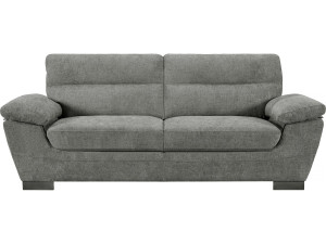 Stoffsofa „Dallas“ - 210 X 88 X 90 cm - 3-Sitzer - Grau