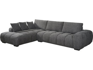 Ecksofa aus Stoff "Monceau" - 3-Sitzer - Grau
