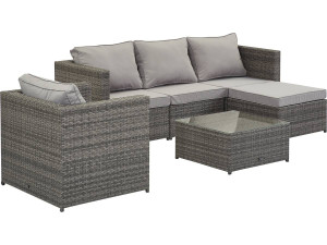 Gartenmöbel-Sets aus Polyrattan  "Monaco" - Florida - Grau 2