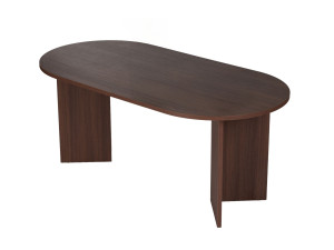 Holz Esstisch "Sablin" - 180 x 89 x 75 cm - Nussbaum
