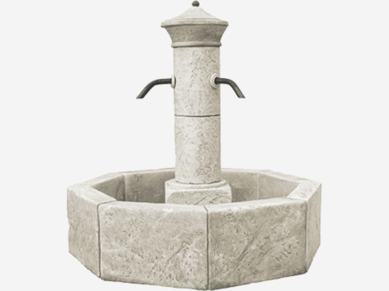 Brunnen "Méridionale"- Durchmesser 122 cm x H.116 cm