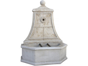 Brunnen "Baccarat" - Rekonstituierter Stein - 86 x 51 x 111 cm