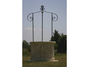 Gartenbrunnen - Durchmesser 120 x 210 cm - Höhe des Steinkörpers: 78 cm - Innendurchmesser 77 cm 2