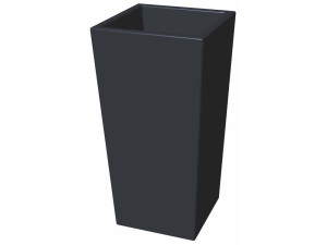 Blumentopf "Carreo" - 38.5 x 38.5.x H.85 cm - Anthrazit