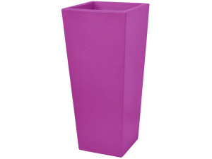 Blumentopf "Carreo" - 38.5 x 38.5.x H.85 cm - Magenta