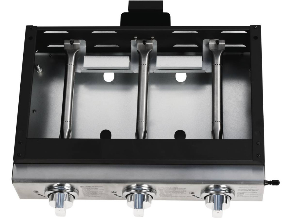 Plancha "Presto 3" - 3 Brenner - 7,5 kW - Grau