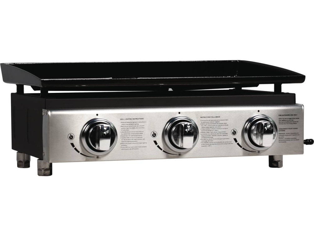 Plancha "Presto 3" - 3 Brenner - 7,5 kW - Grau