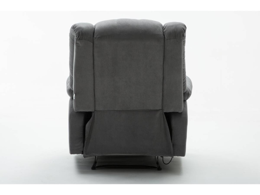 Relax-Sessel "Buckingham" - 85 x 93 x 100 cm - Hellgrau