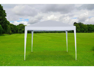 Gartenpavillon "Natacha 3" - 9 m² - 3 x 3 m - Weiß 2