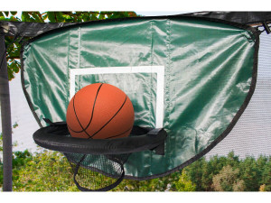 Universeller Basketballkorb für Trampoline "Loopy" - Grün 2
