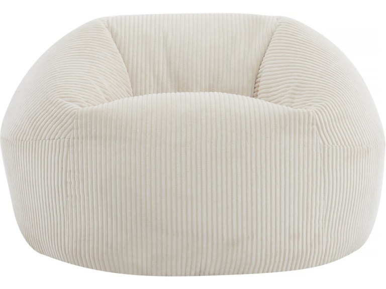 Cord-Hocker „Cusco“ - 80 x 74 x 49 cm - Beige