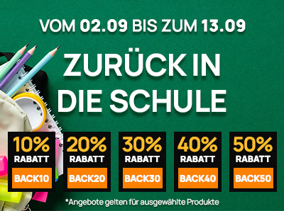 Sonderangebote zum Schulanfang, günstige Möbel