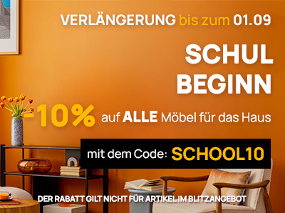Sonderangebot zum Schulanfang 2026: günstige Möbel