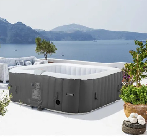 Aufbau eines aufblasbaren Riviera-Whirlpools für 6 Personen: Eine umfassende Anl