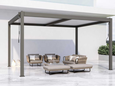 Bioklimatische Pergola – Beschreibung und Verwendungszwecke