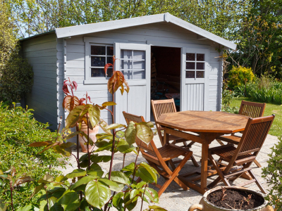 Abri jardin - Equipement