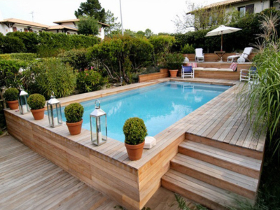 Piscine bois - Essences